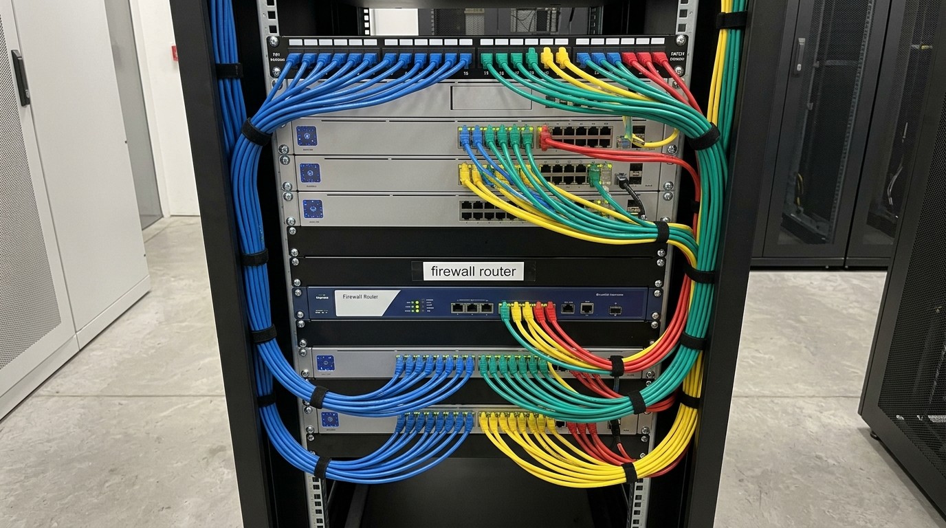 Infrastructure réseau et pare-feu IT SBI